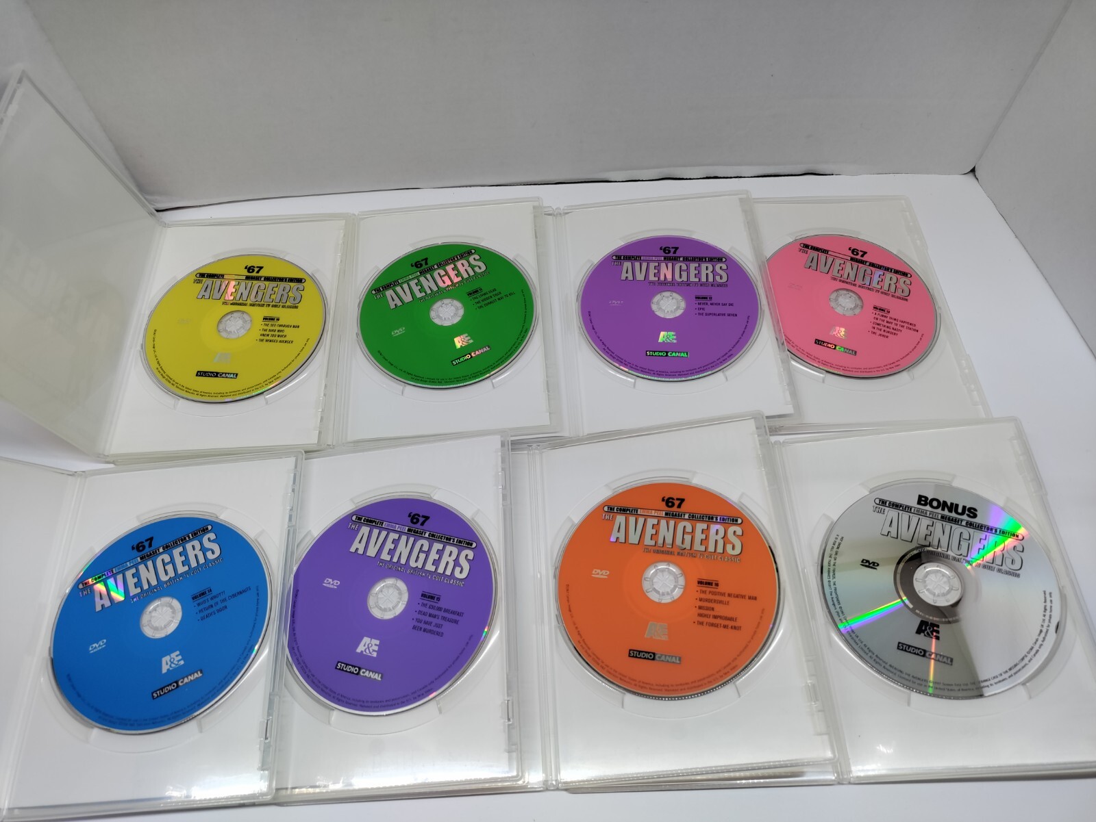 The Avengers – Complete Emma Peel Megaset Collector’s Edition DVD – 17 Discs