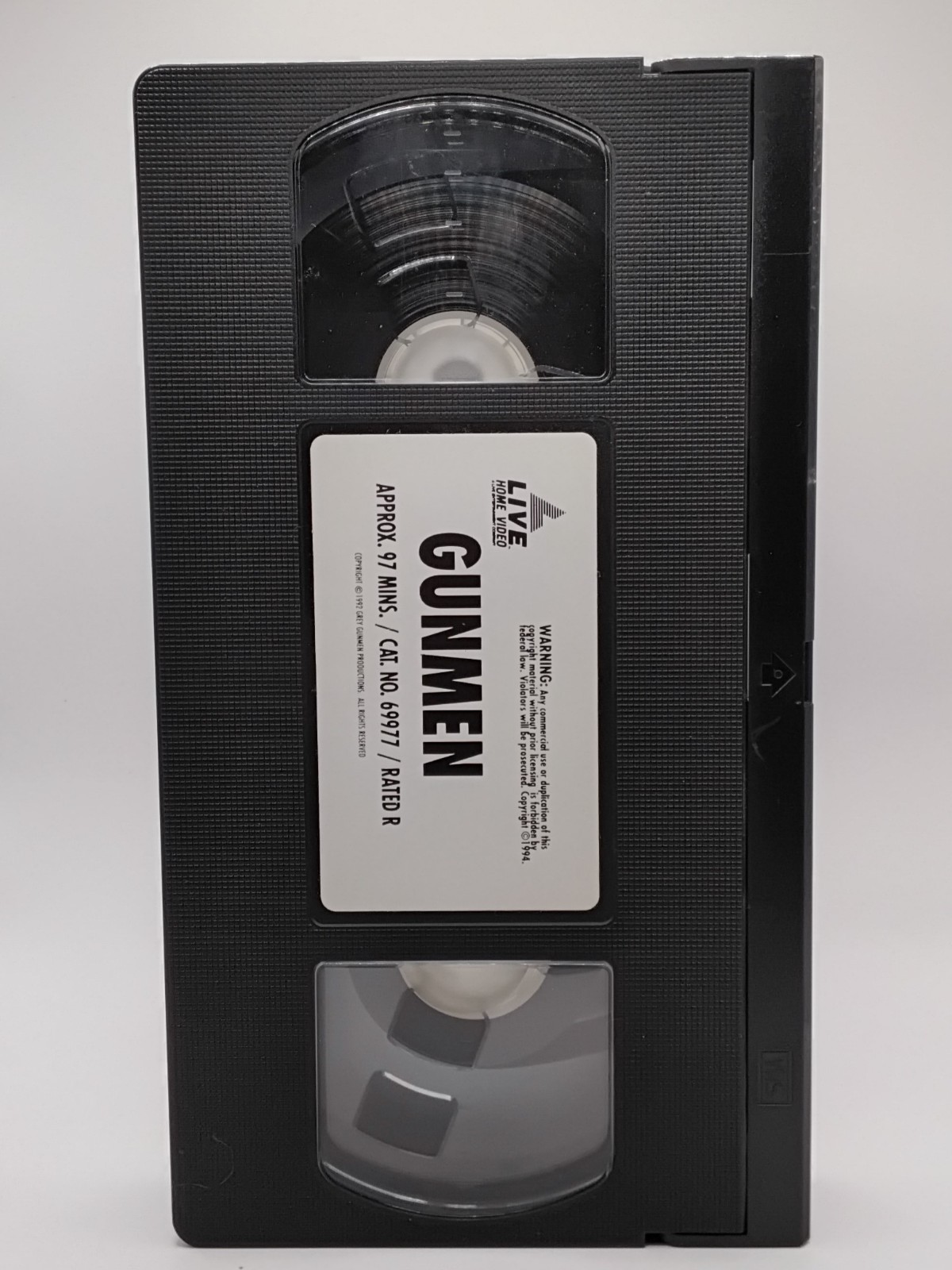 Gunmen (VHS 1992) Christopher Lambert & Mario Van Peebles