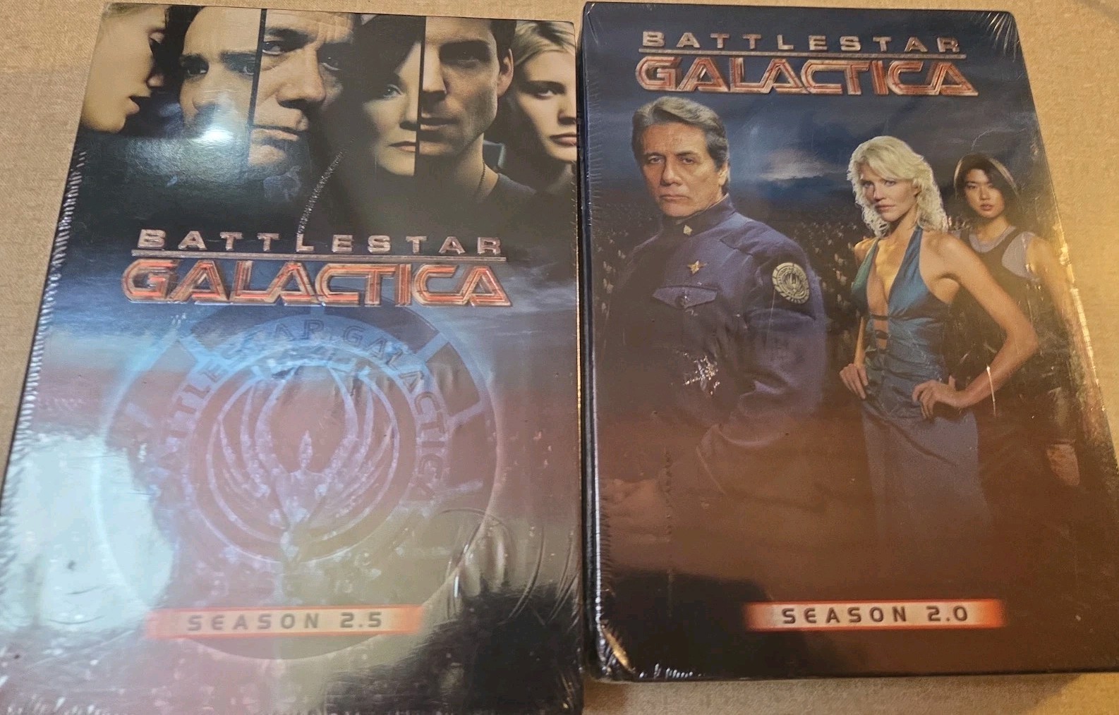 Battlestar Galactica TV Series DVD SET Lot Season 2.0, 2.5