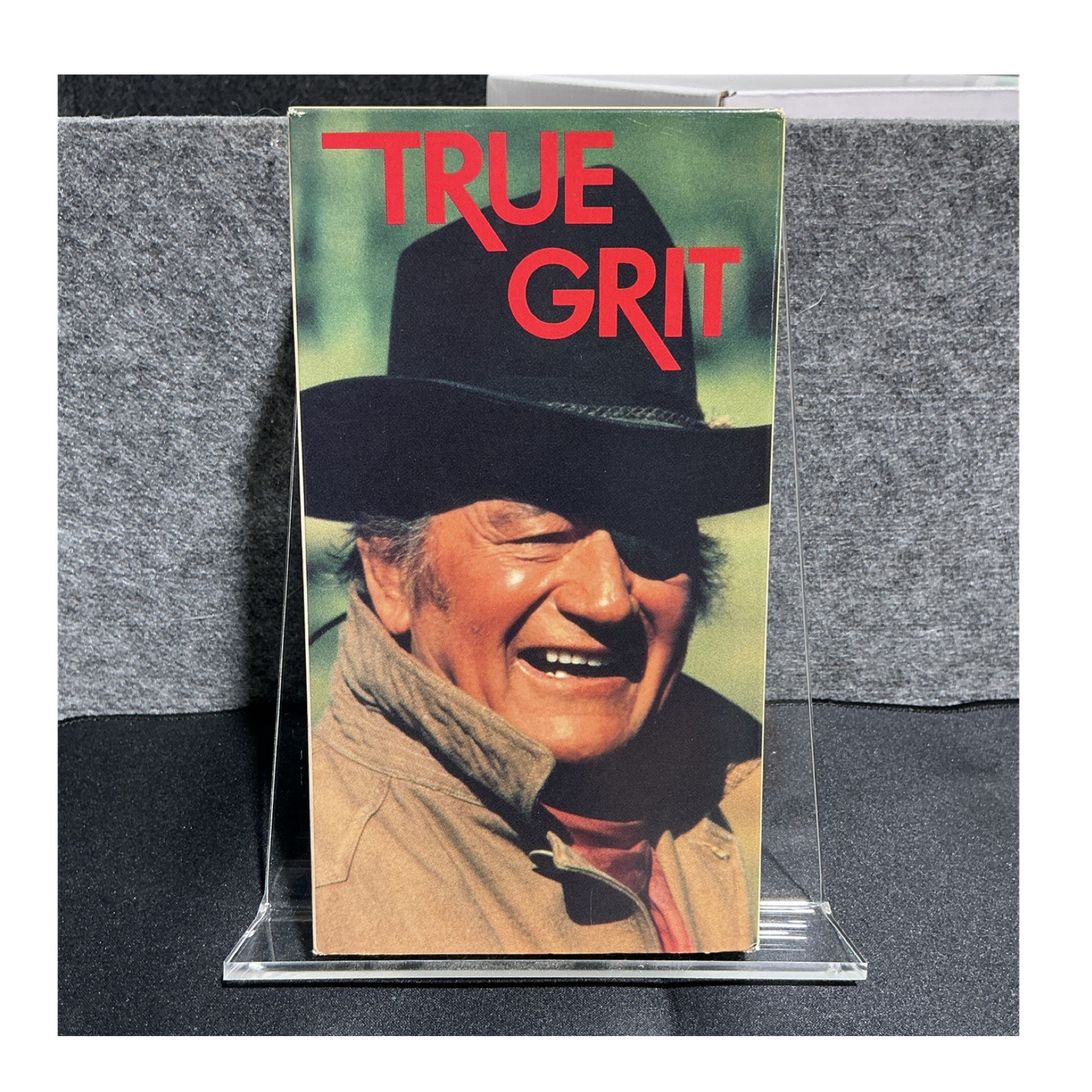 Paramount True Grit VHS Western G 1969 John Wayne Glen Campbell Kim Darby