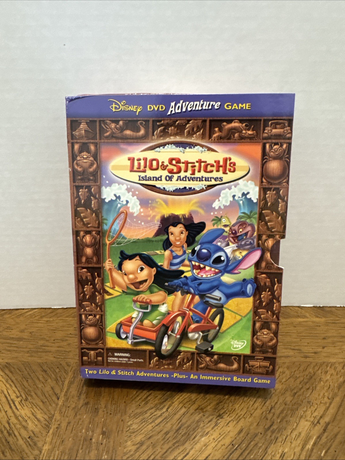 Lilo & Stitch’s Island of Adventures DVD Disney Fun Family Board Game Complete