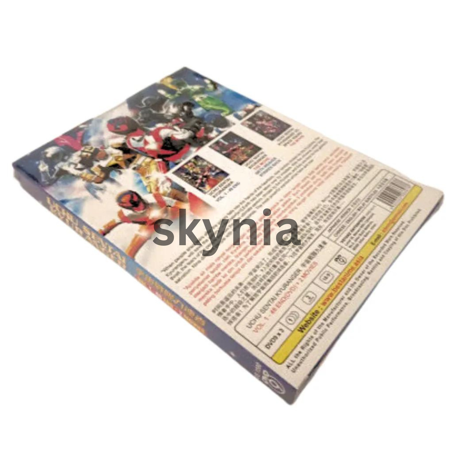 Uchu Sentai Kyuranger Complete Series (1-48 End) DVD with English Subtitle