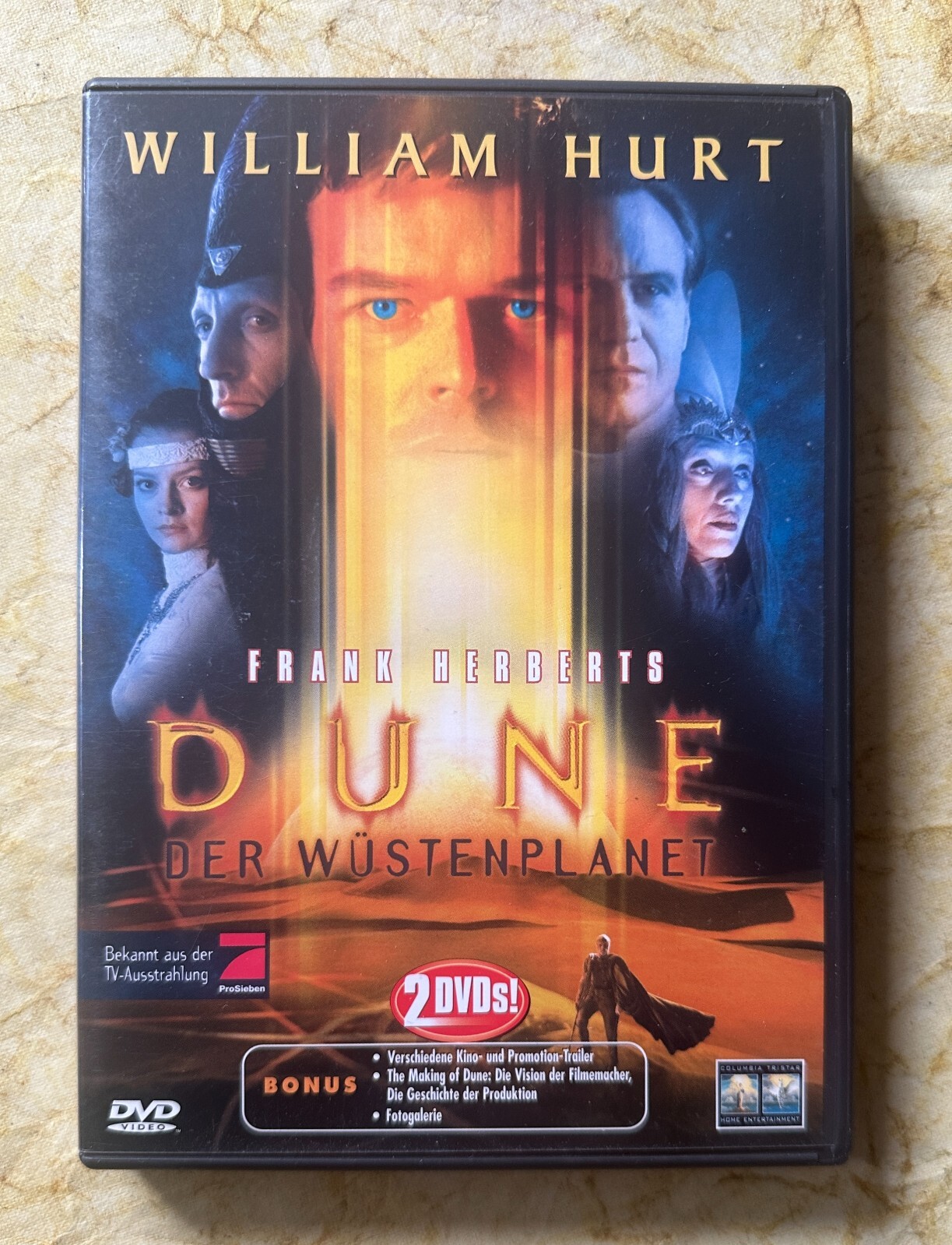 Frank Herbert’s DUNE (2000 Miniseries) German 2-Disc DVD – PAL Region 2 – VG+/VG