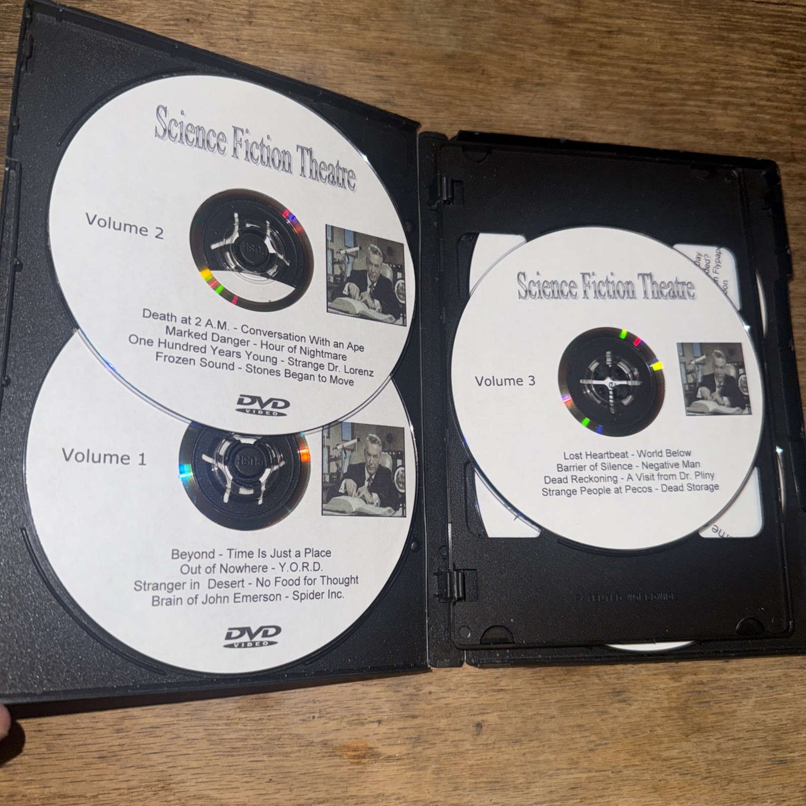 Science Fiction Theatre DVD-6 Disc Set Vintage Television Collectors Ed – VG +