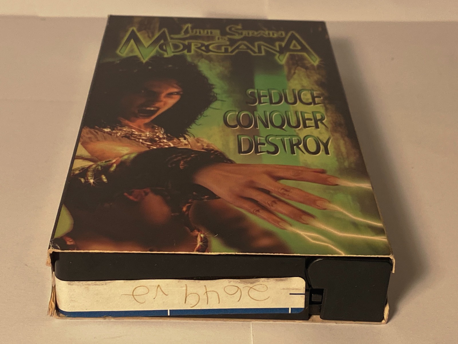 Julie Strain is MORGANA: SEDUCE, CONQUER, DESTROY VHS Full Moon Cult Video HOT!