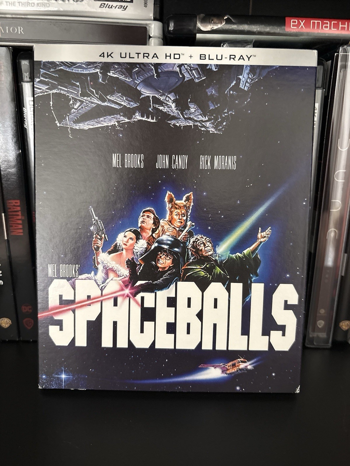 Spaceballs 4K UHD + Blu-ray Kino Lorber John Candy OOP Slipcover