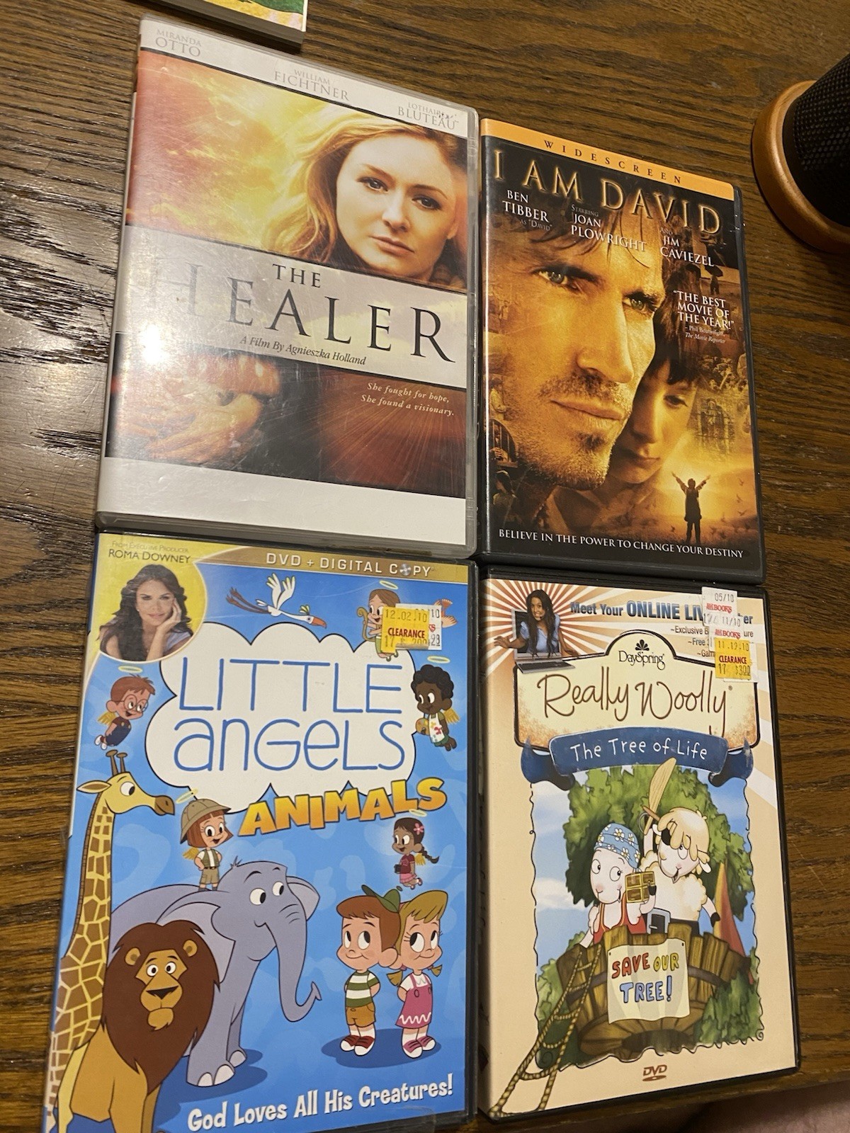Christian Dvd Lot Cartoon Animation The Healer I Am David The Tree Of Life Angel