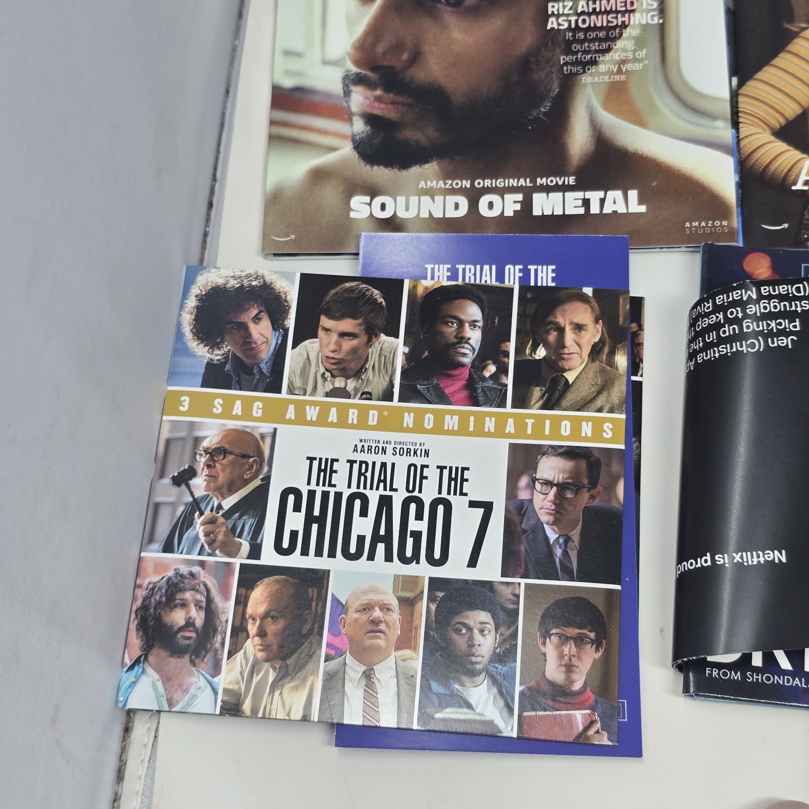 Screener Lot Of 16 Sag Awards Ted Lasso Sound Of Metal Bridgerton Dead To Me