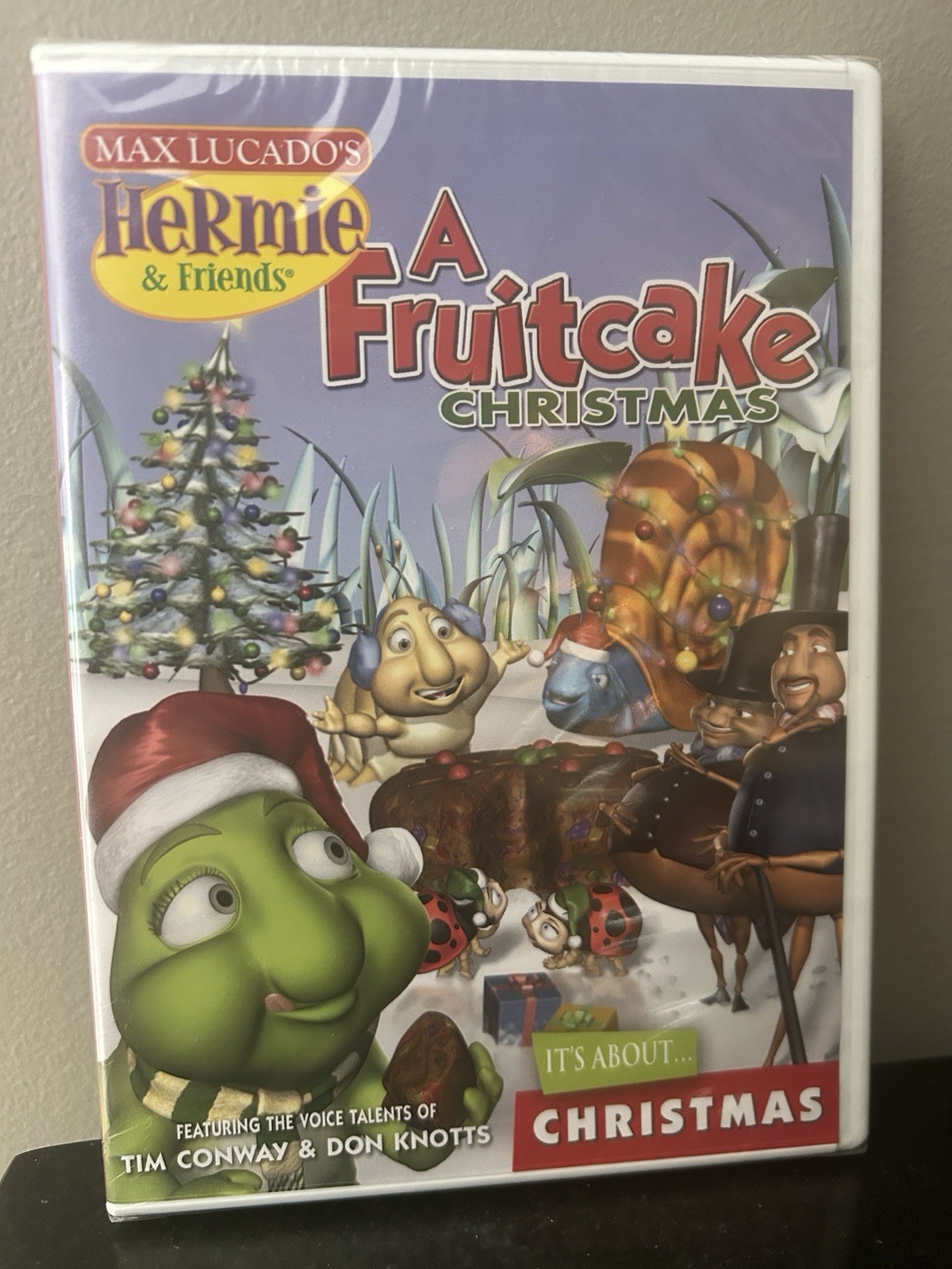 VEGGIE TALES & MAX LUCADO Lot of 4 Christmas DVDs Brand NEW in Shrink-wrap