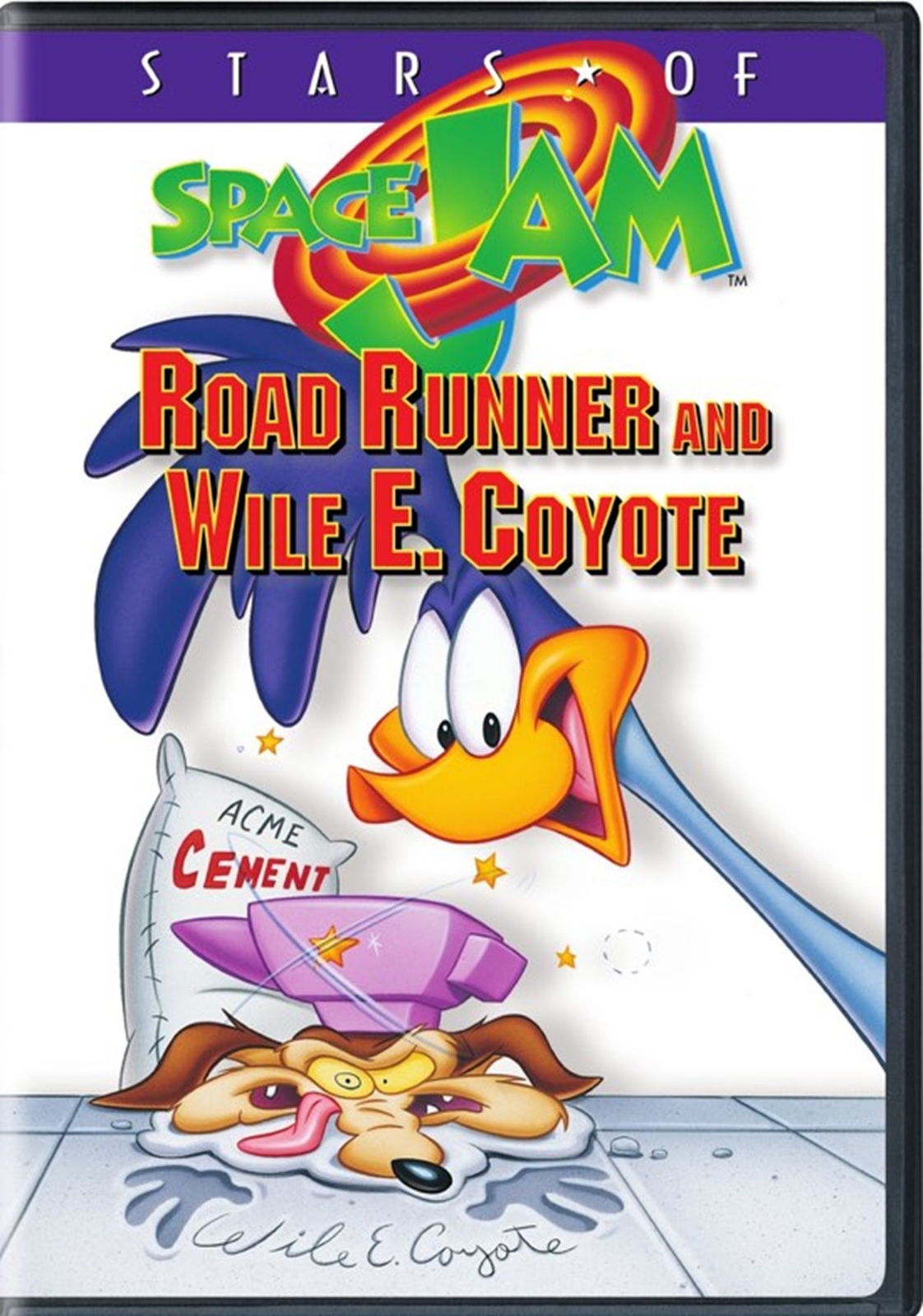 Stars of Space Jam Road Runner & Wile E. Coyote DVD Mel Blanc NEW