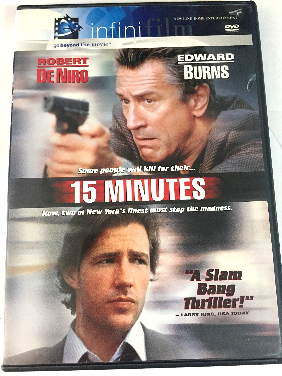15 Minutes DVD (R) Ships Same Day With Tracking