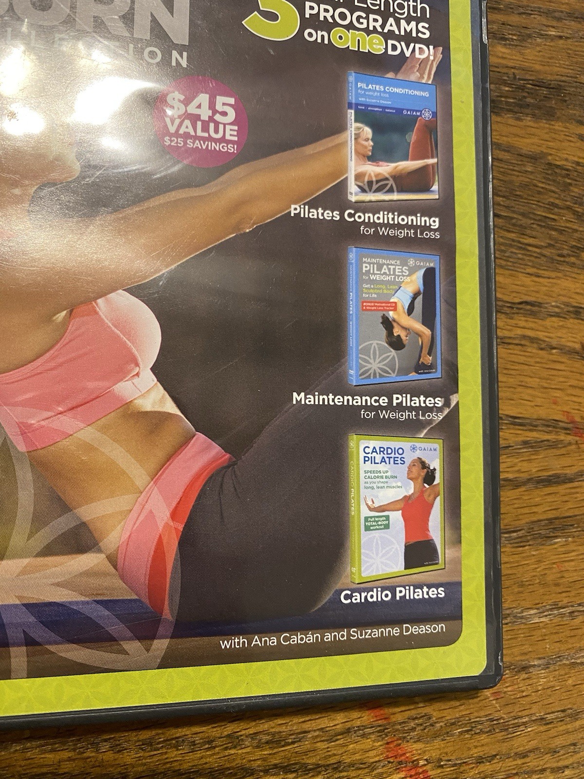 Pilates Tone and Burn Collection (DVD) Weight Loss Cardio Conditioning Fitness