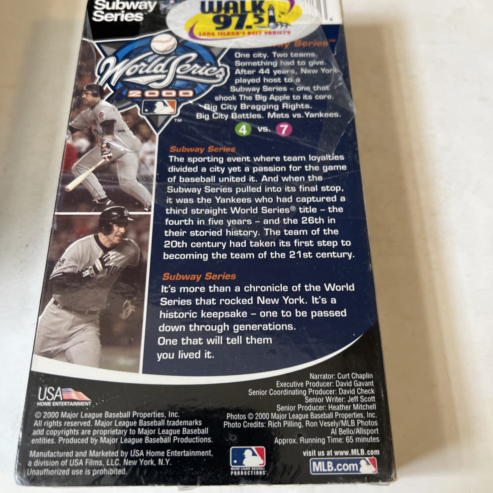 Subway Series VHS New York Yankees World Series 2000 Tape Factory Sealed MLB