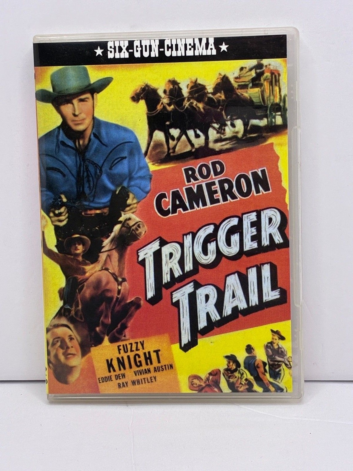 Trigger Trail DVD 1944 Six-Gun Cinema B&W Rod Cameron Oliver Drake Western 59