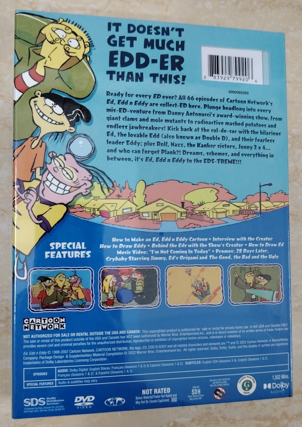 Ed, Edd N Eddy: the Complete Series (DVD,10-Discs Set)