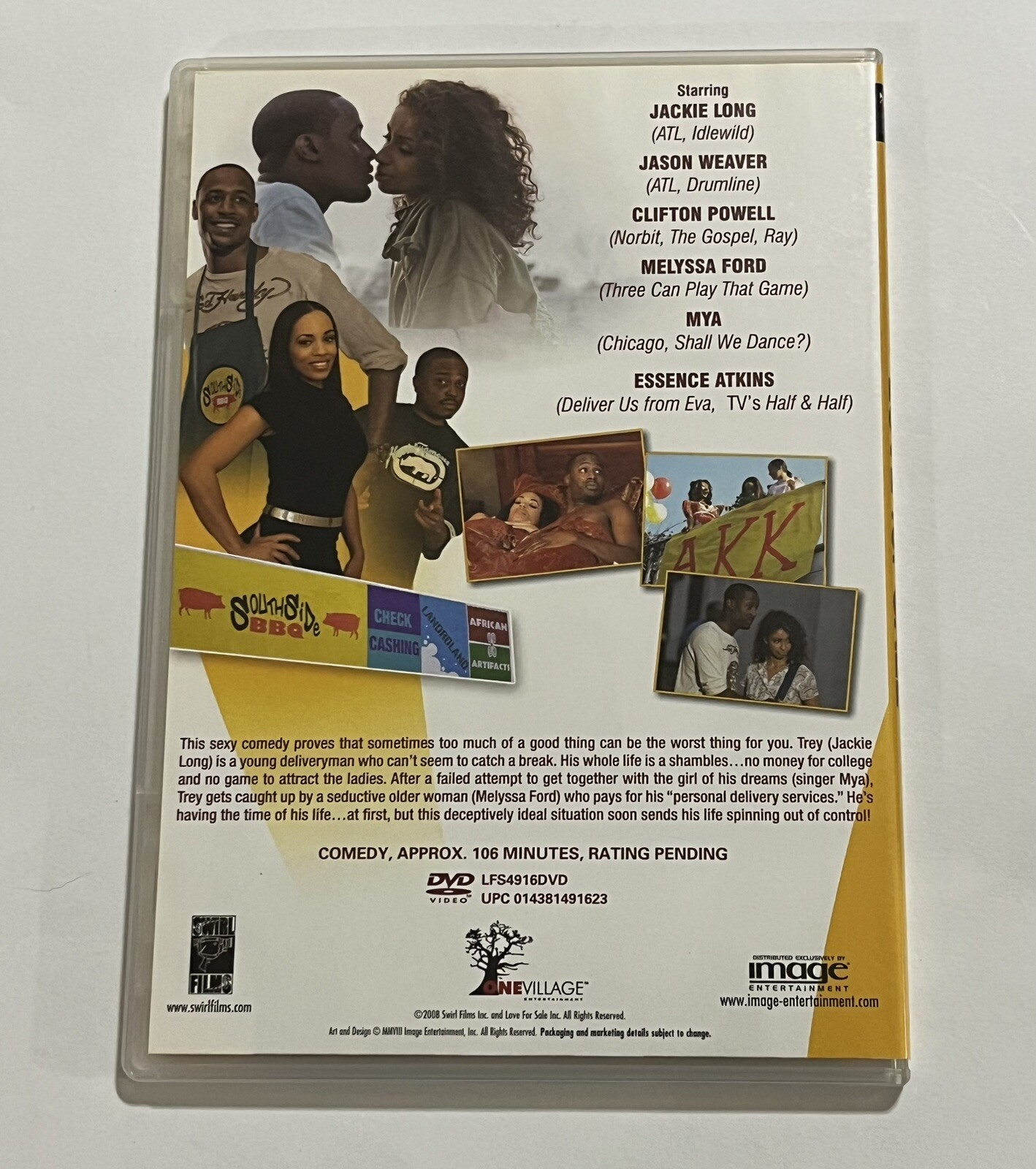 Love for Sale (DVD) Jackie Long Jason Weaver RARE DVD Screener PROMO