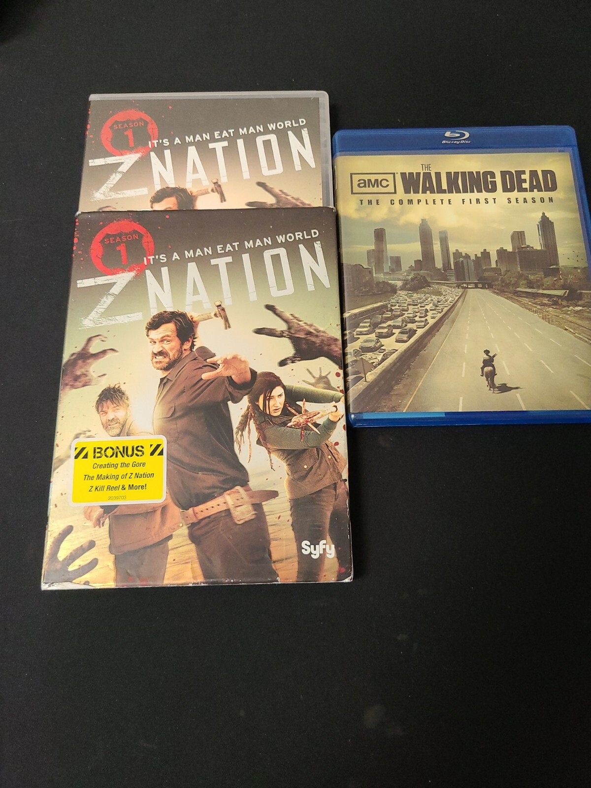 Z Nation: Season 1 – DVD + The Walking Dead Season 1 Blu Ray