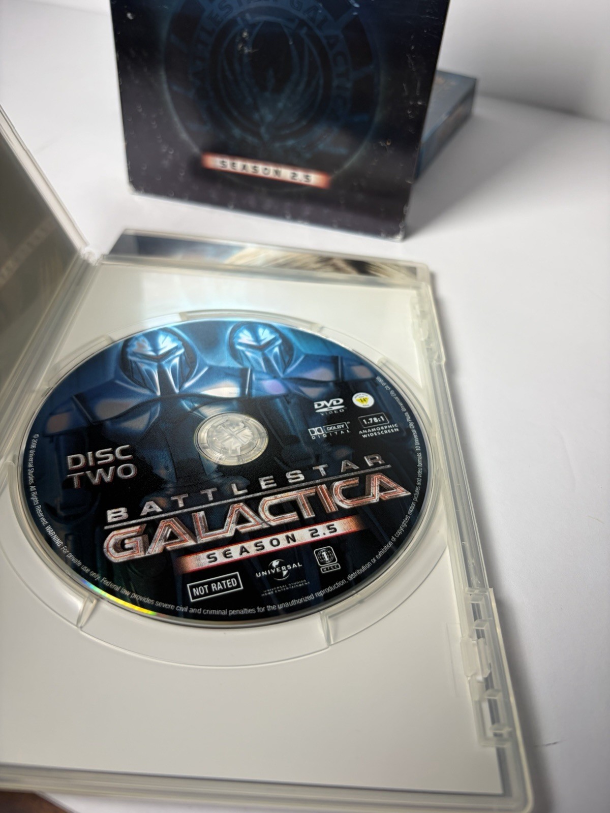 Battlestar Galactica DVD Universal Seasons 1, 2.0 & 2.5 Widescreen NR