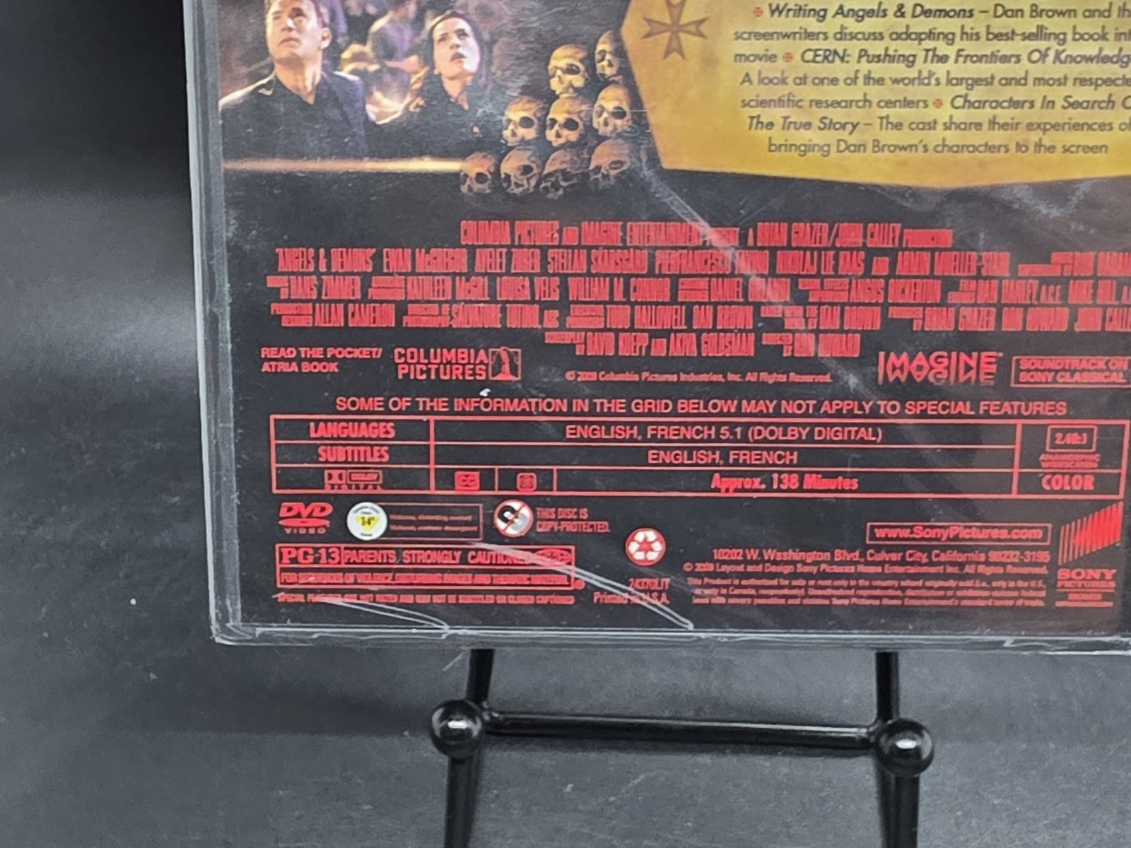 Angels & Demons (DVD Widescreen) NEW Sealed Tom Hanks Ewan McGregor