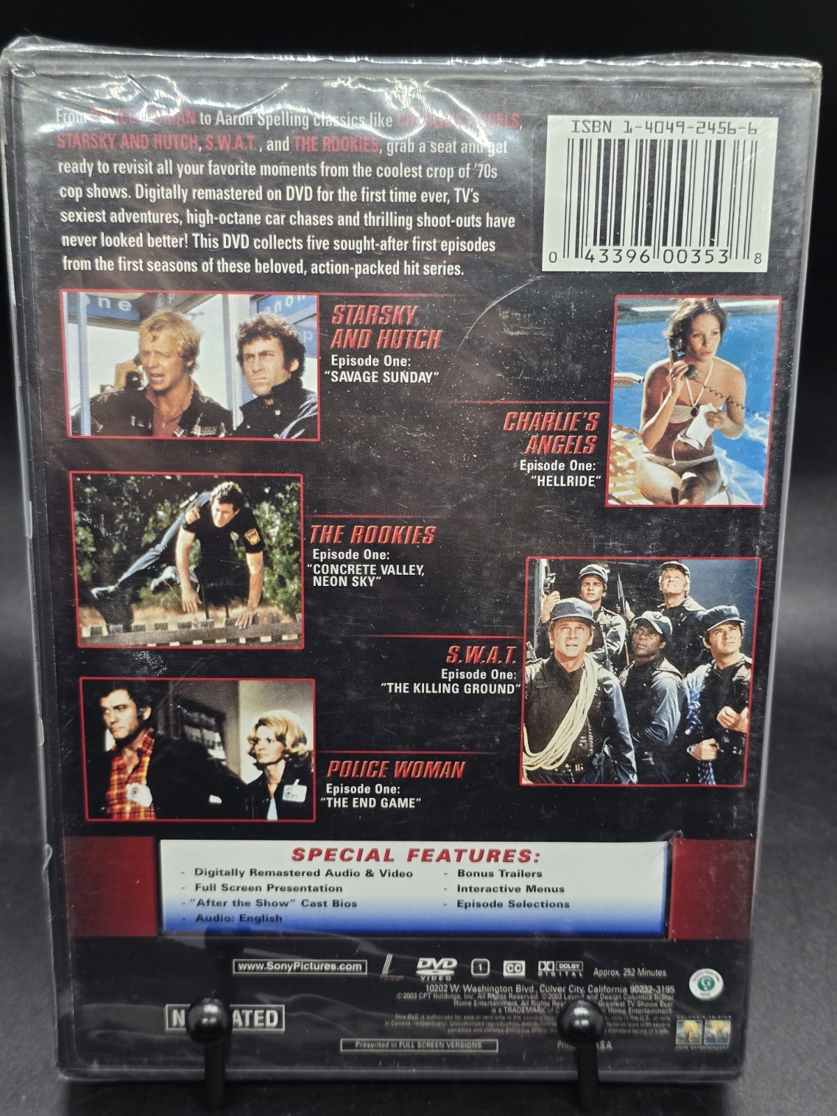 The Greatest 70s Cop Shows (DVD) Charlie’s Angels, Starsky & Hutch, SWAT 4 Hours