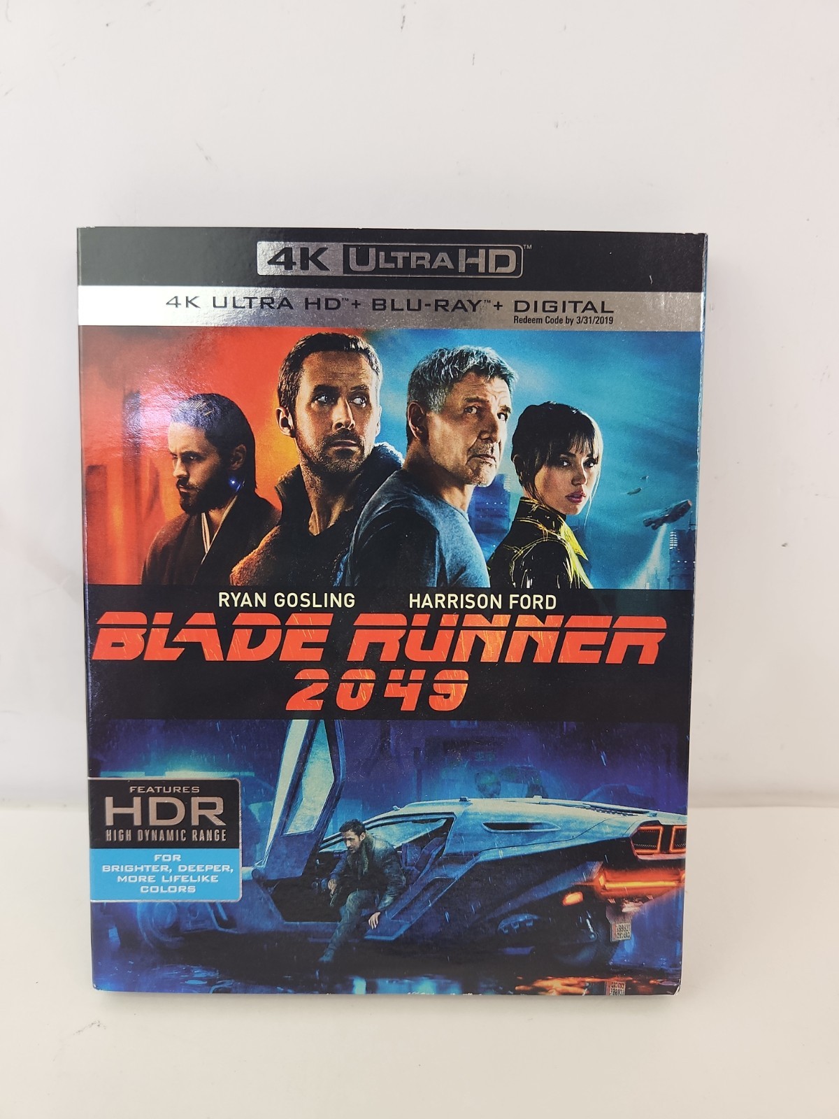 Blade Runner 2049 ~ 4K Ultra HD + Blu-ray + Rare OOP Slipcover .