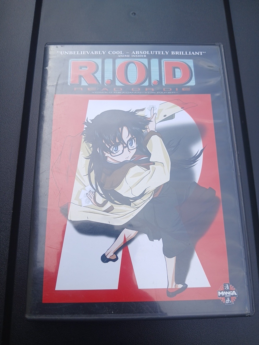 R.O.D. Read or Die DVD 2003 With Poster And Insert