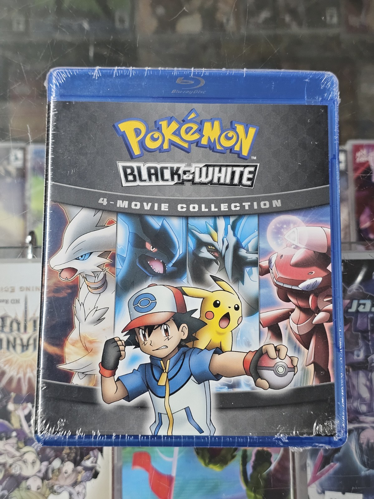 Pokemon BlacK and White 4-Movie Collection Anime Film Classics Blu-ray NEW