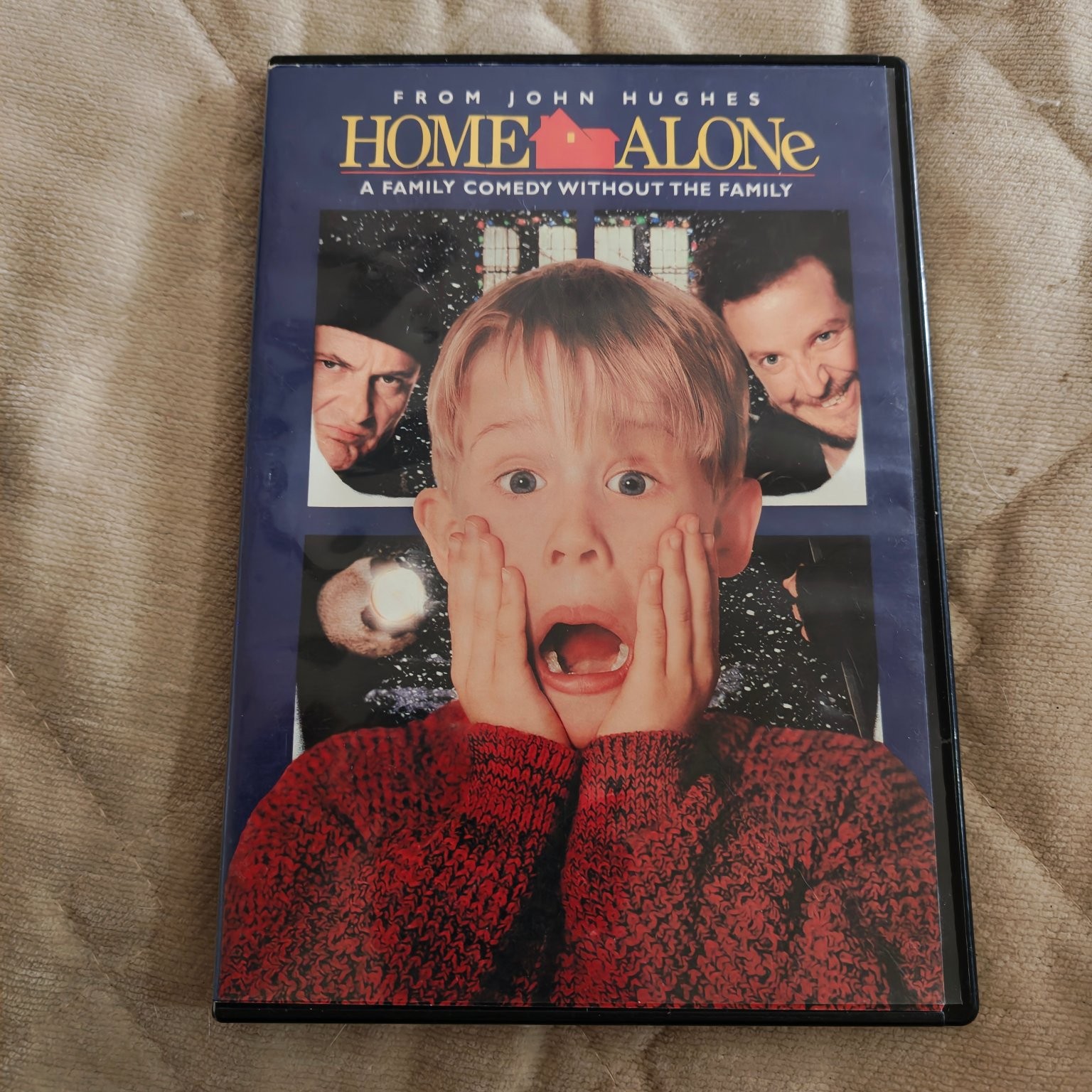 Home Alone DVD 1990 Macaulay Culkin John Hughes Chris Columbus Family Comedy