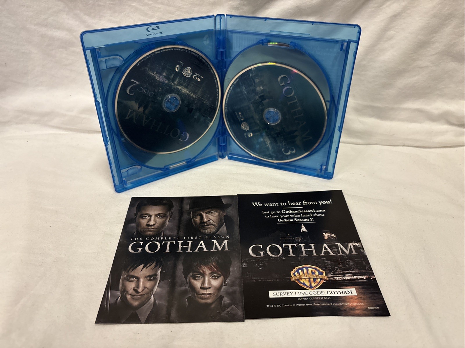 Gotham TV Series Seasons 1-4 BluRay 1 2 3 4 DC Comics 3 New Sealed Slipcovers