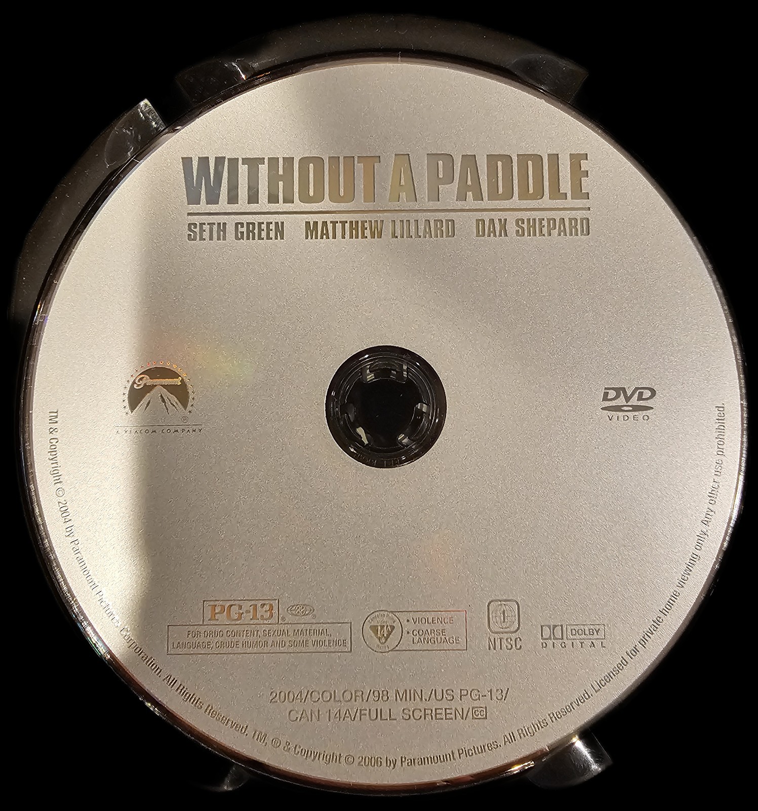 Without a Paddle DVD (2004) Full Screen | Green Lillard Shepard | Steven Brill