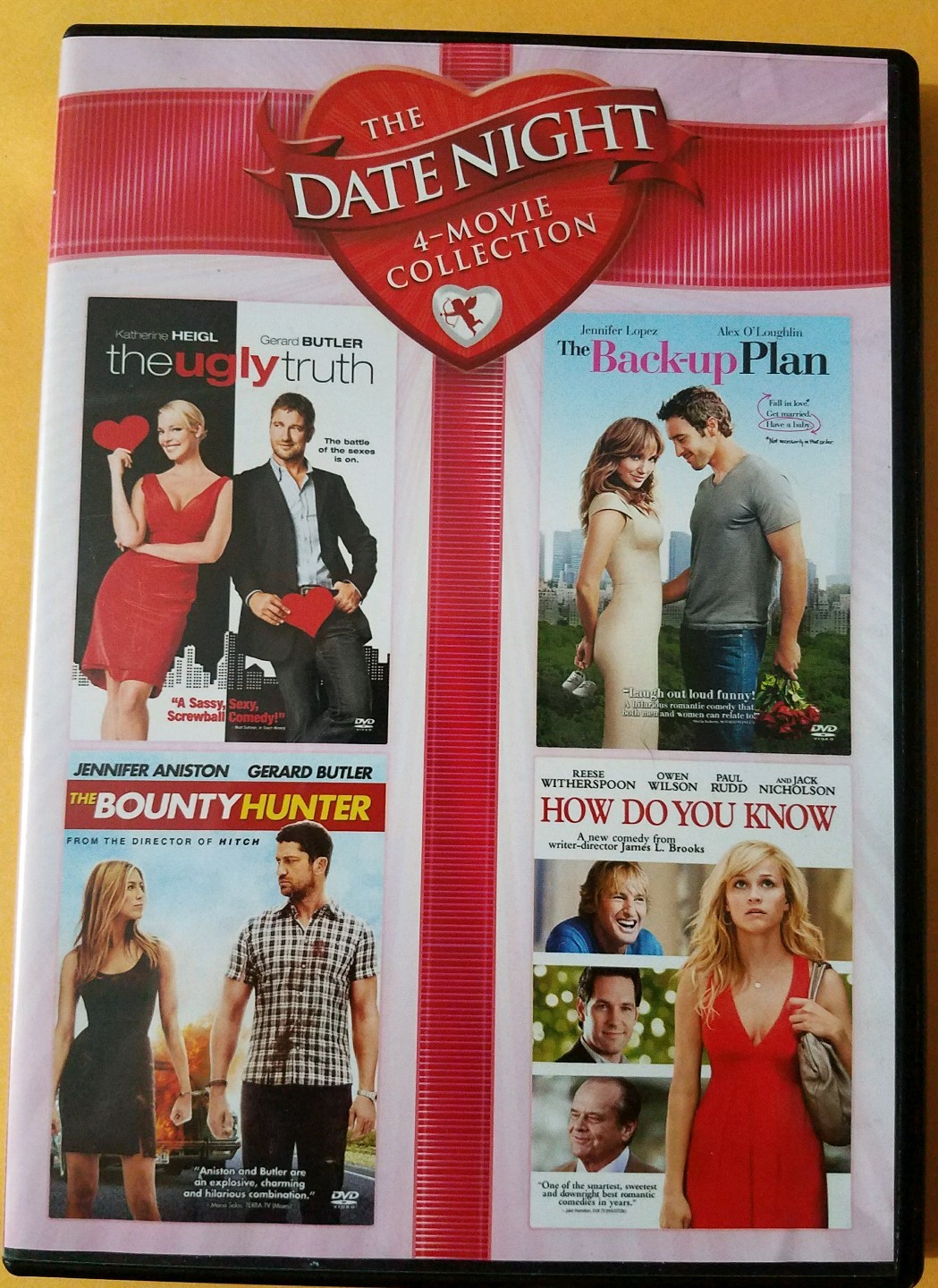 The Date Night 4-Movie Collection (DVD, 2015, 3-Disc Set) FREE SHIPPING!