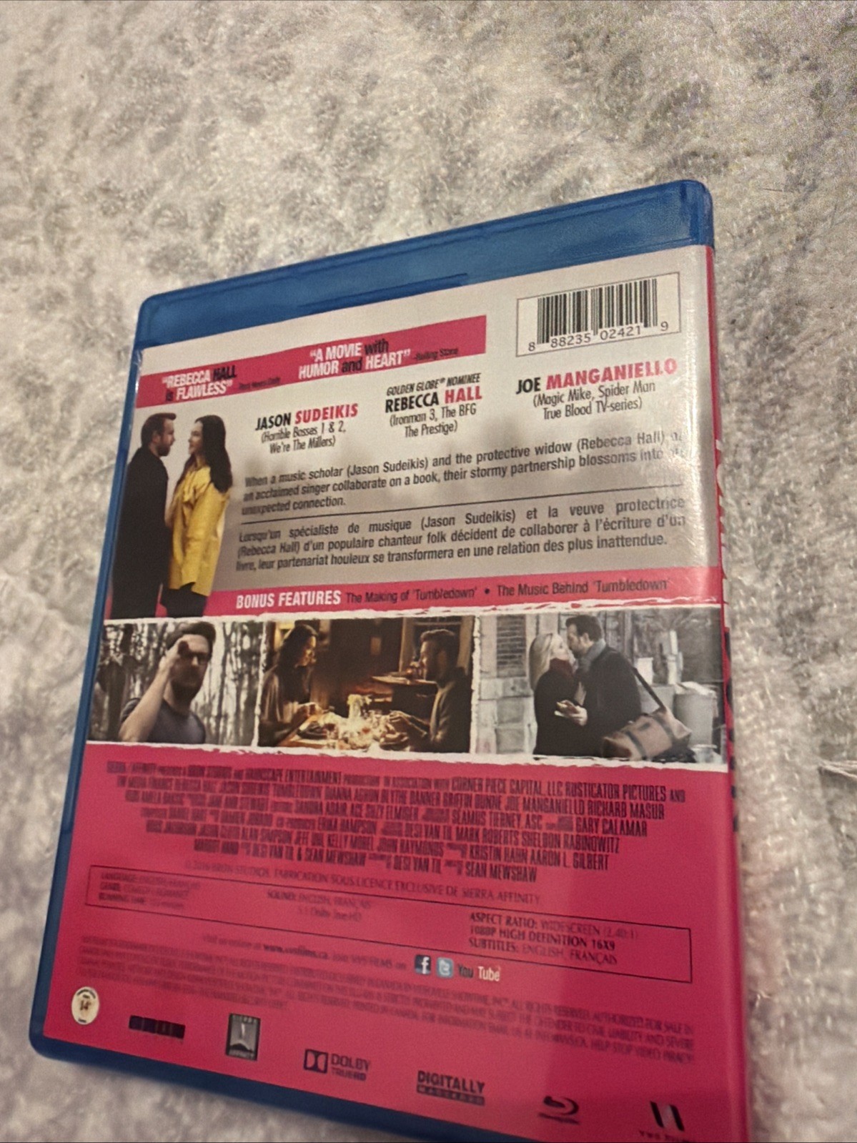 Tumble Down (Blu-ray 2016) Jason Sudeikis Rebecca Hall, Bilingual