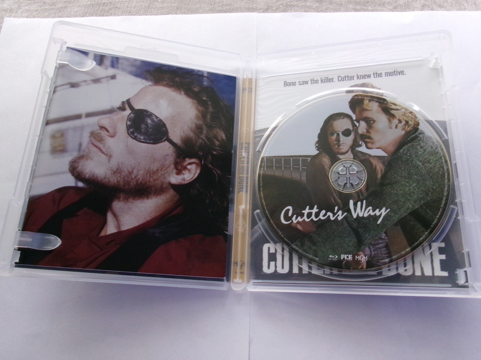 Cutter’s Way (1981) (Blu-ray) Fun City Editions w/ Rare Slipcover OOP