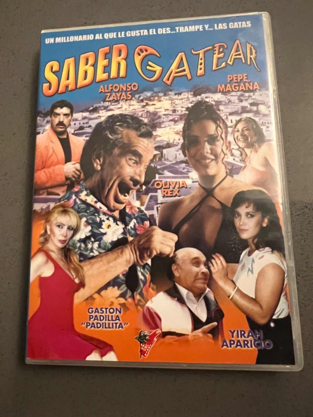 SABER GATEAR Alfonso Zayas Olivia Rex Pepe Magaña Padillita DVD