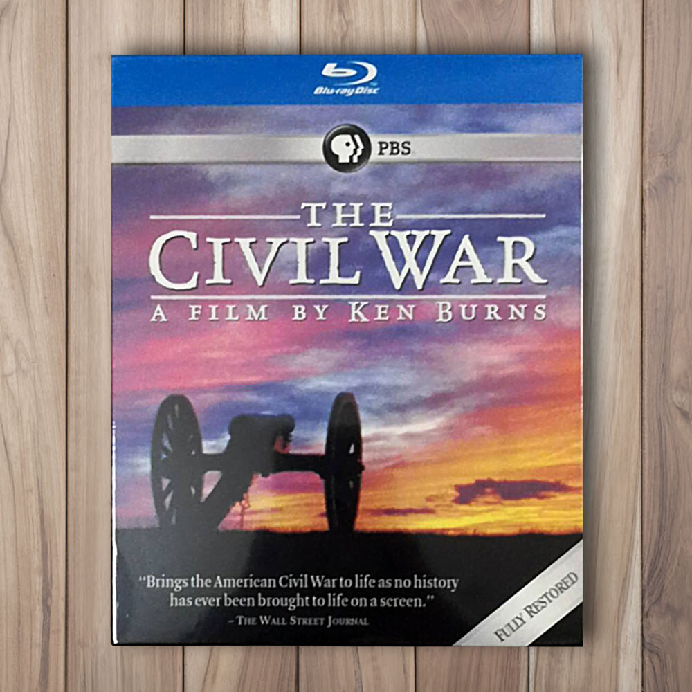 The Civil War A Film Directed By Ken Burns (Blu-ray, 6-Disc Set) New Sealed