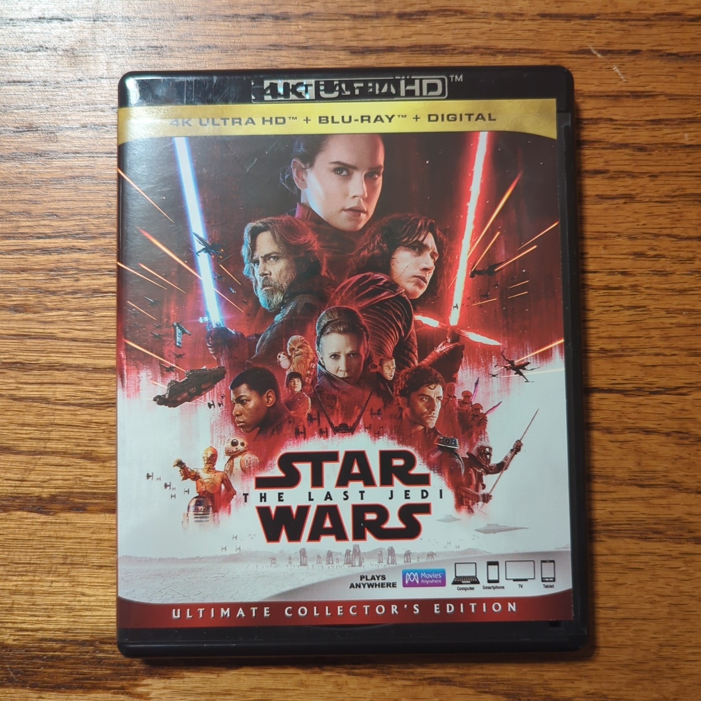 Star Wars: Episode VIII: the Last Jedi (4K Ultra HD, 2017), Digital