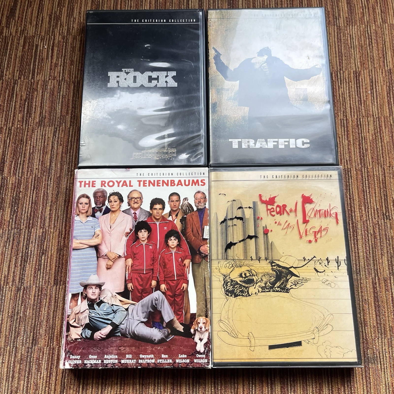 Criterion Collection DVD Lot Of 9. Pls See All Photos. Down By Law, The Rock Etc