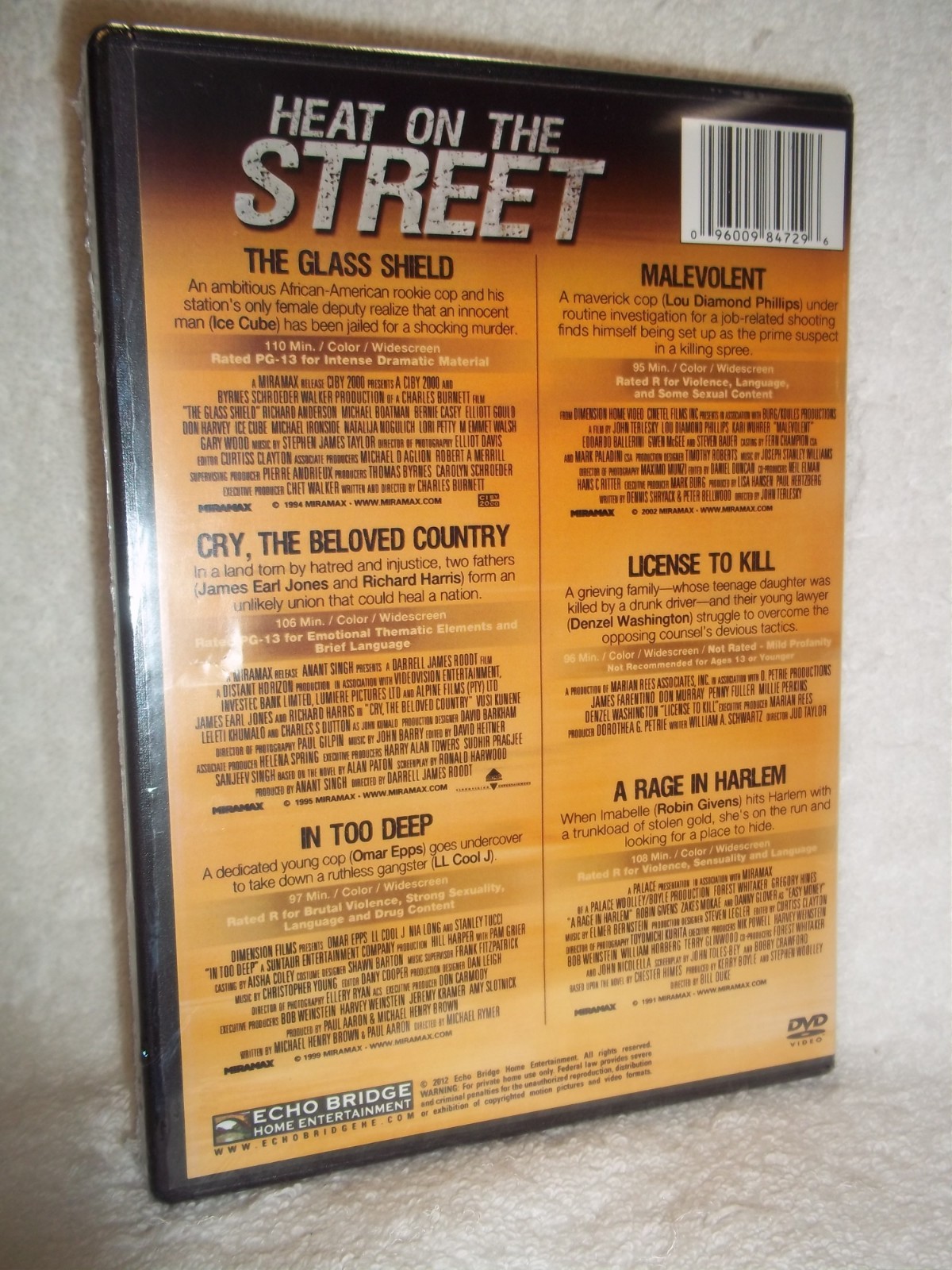 A Rage In Harlem [1991] + 5 BONUS Movies (DVD, 2021) Robin Givens drama action