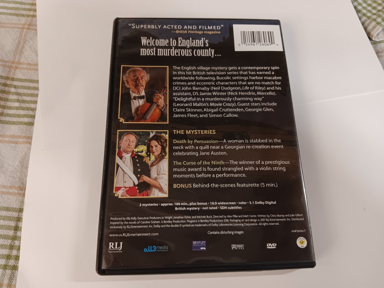Lot of 5 MIDSOMER MURDERS Series 18, 19 part 1, 19 part 2, 20, and 21