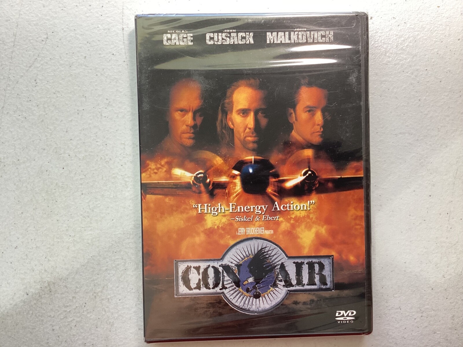 Con Air DVD Sealed R Nicolas Cage John Cusak John Malkovich 1995