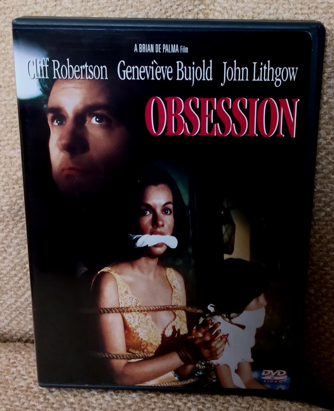 Geneviève Bujold OBSESSION (1976) (DVD, 2001) Neo-Noir Psychological Thriller