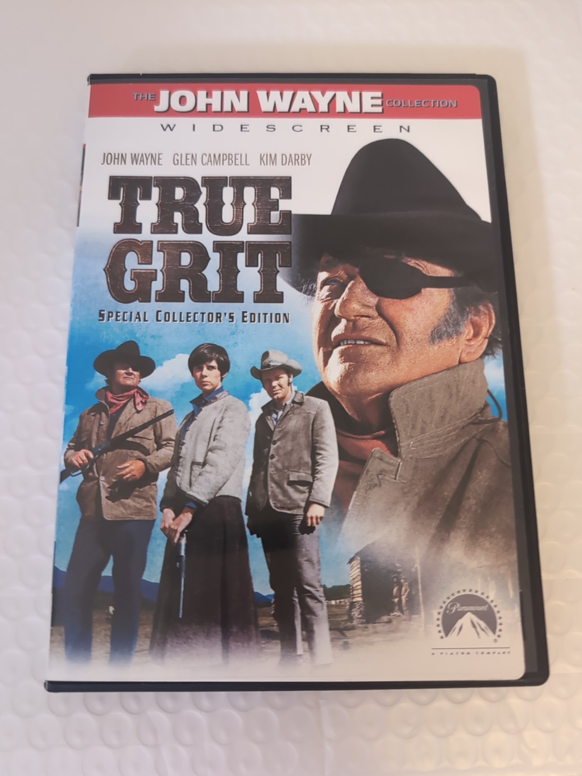 True Grit (1969, DVD) Wide Screen John Wayne, Glen Campbell, Kim Darby