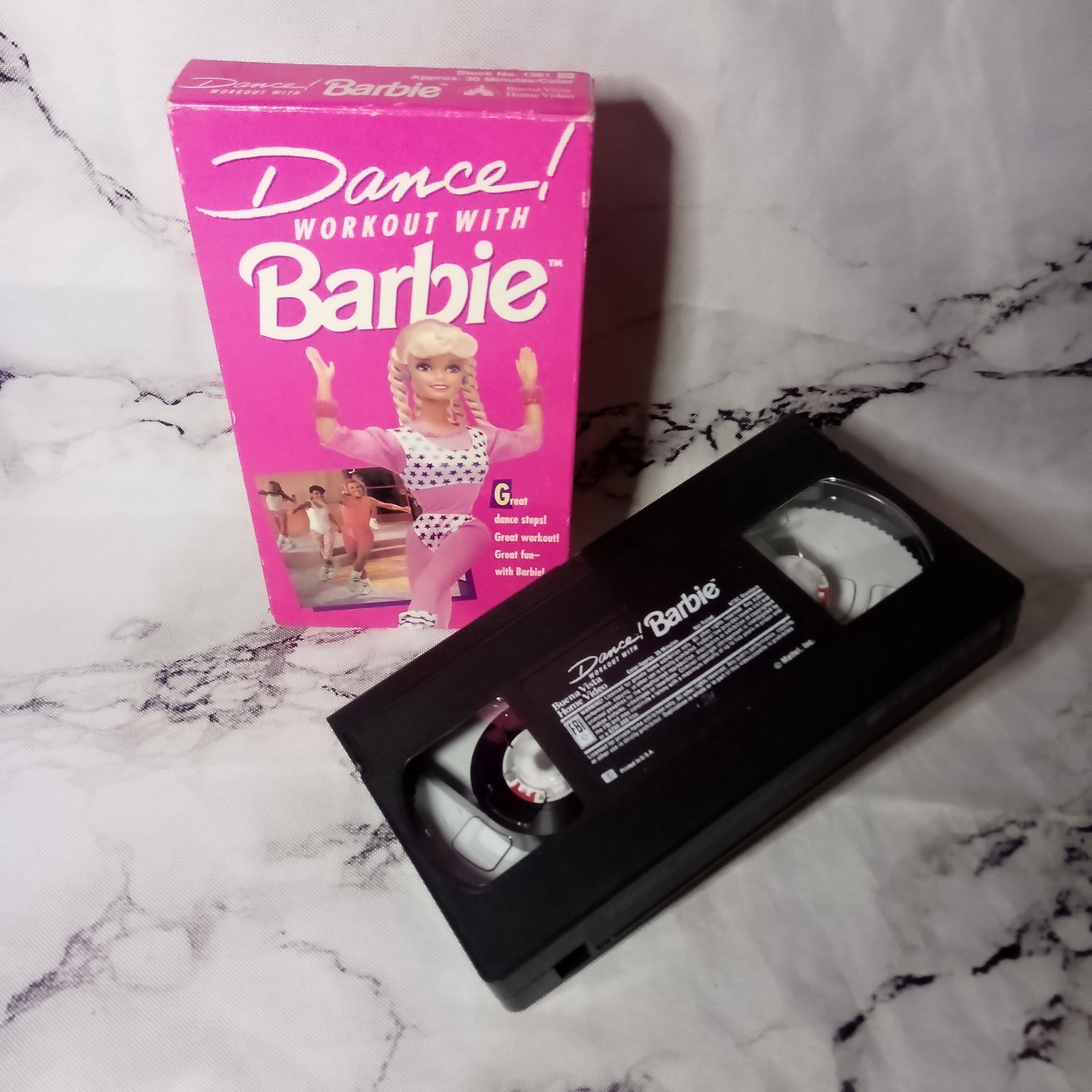 Dance Workout With Barbie (VHS, 1992) Jennifer Love Hewitt