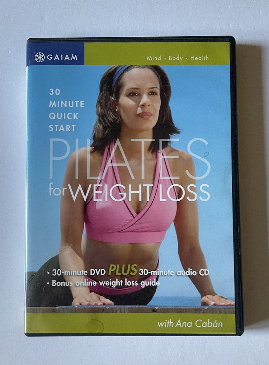 Quick Start Pilates for Weight Loss 2005 DVD + CD Set Exercise