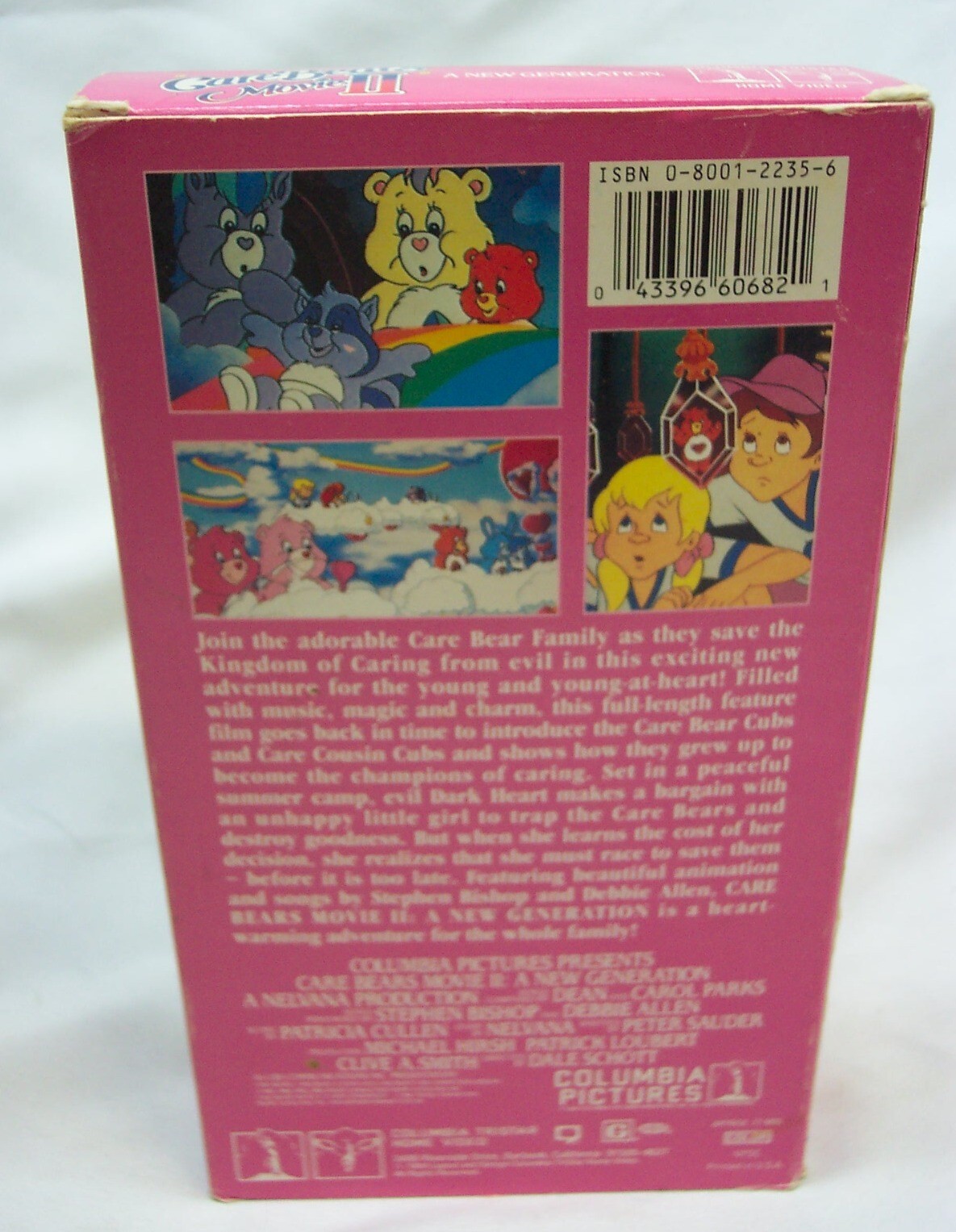 Vintage 1986 THE CARE BEARS MOVIE 2 A New Generation VHS VIDEO 1994 Cousins