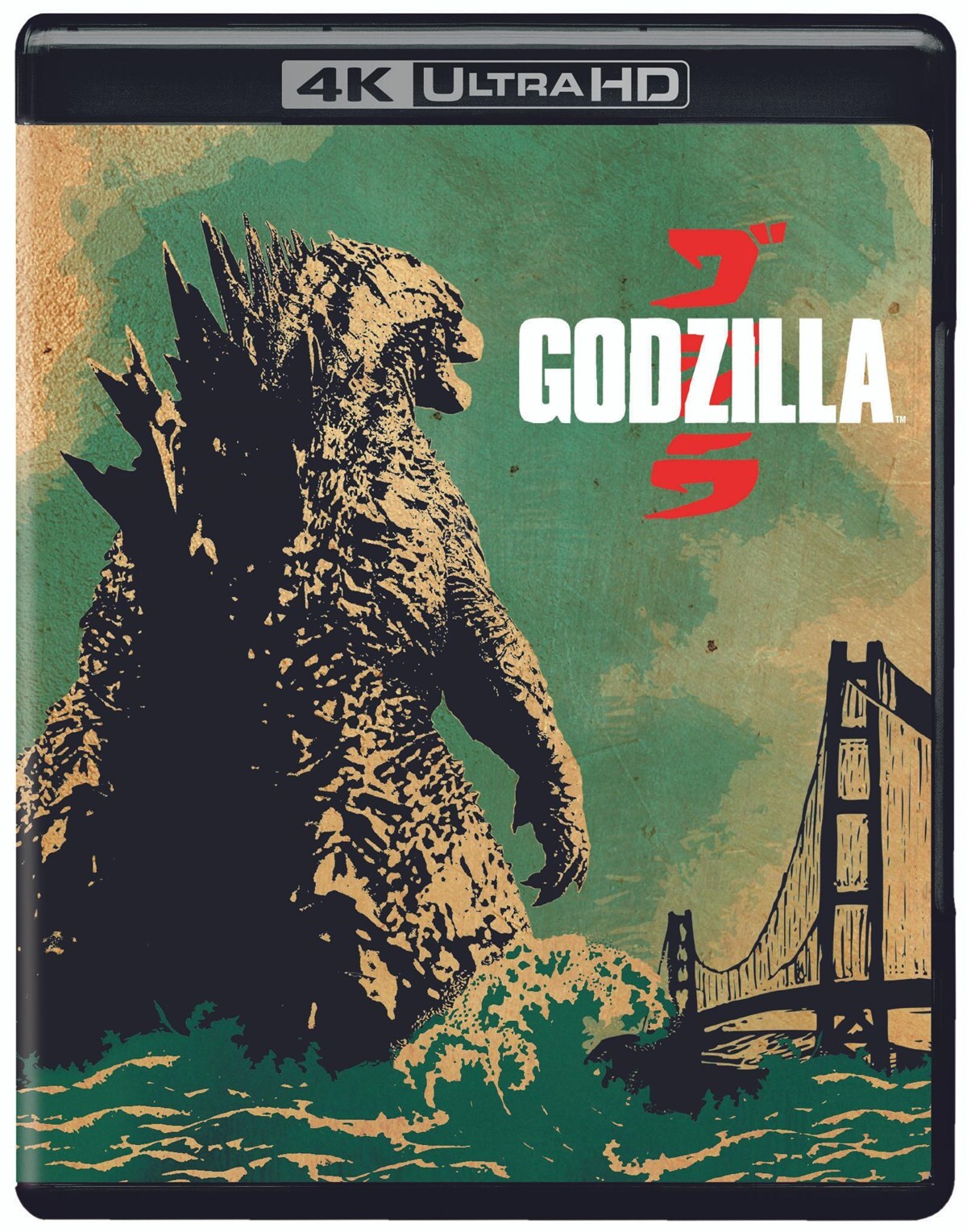 Godzilla 4K UHD Blu-ray Bryan Cranston NEW