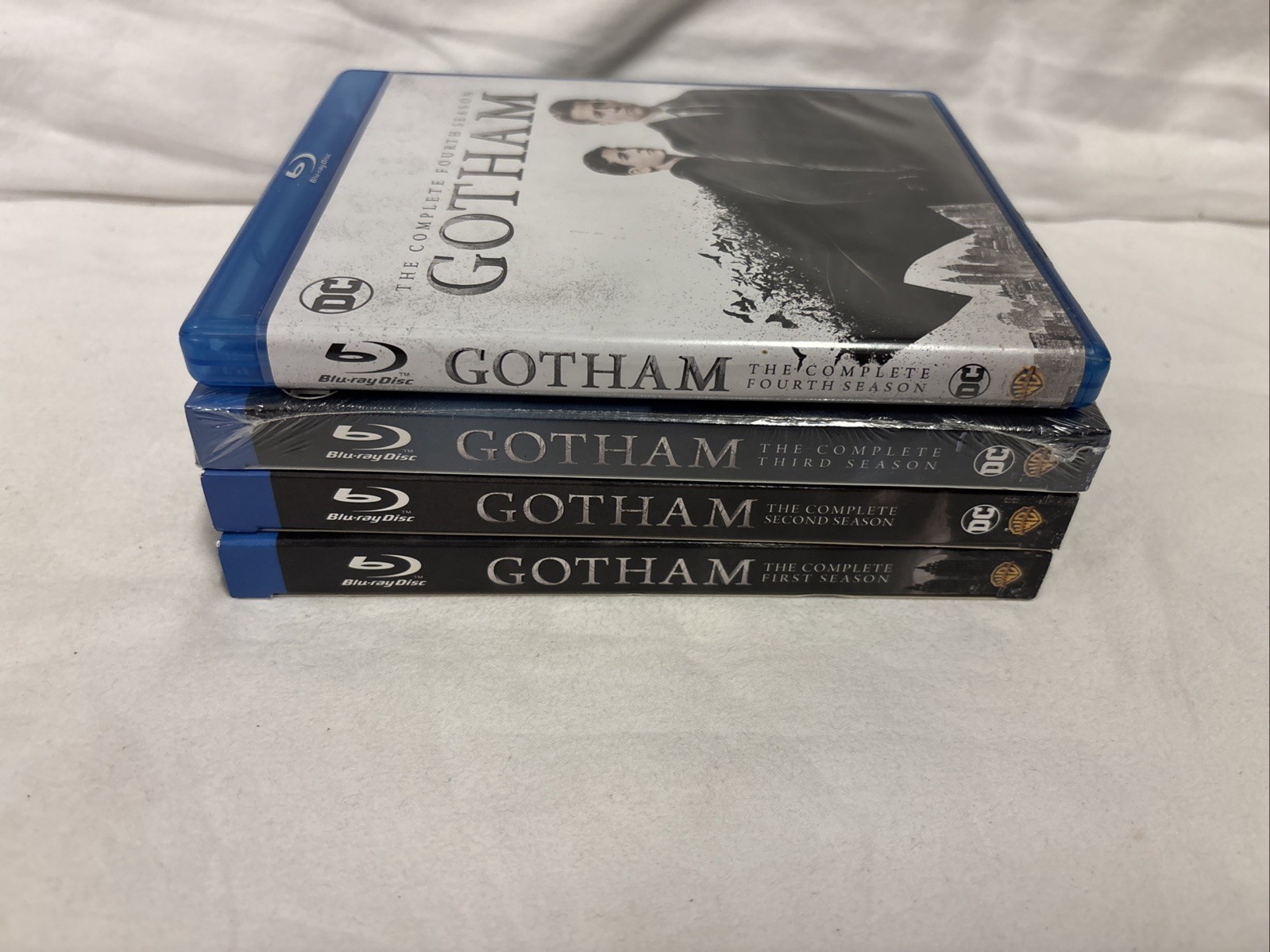 Gotham TV Series Seasons 1-4 BluRay 1 2 3 4 DC Comics 3 New Sealed Slipcovers