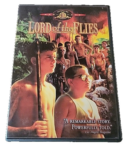 LORD OF THE FLIES (DVD) LN Disc + Cover Art – NO CASE