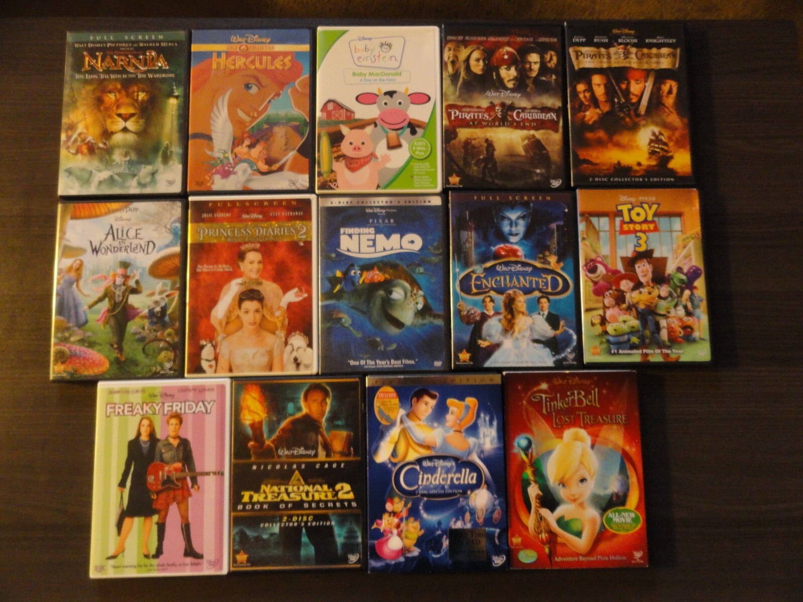 DISNEY DVDS (ANIMATION & MOVIES) U PICK $2-$3 (NEW) EACH UPDATED 5/7