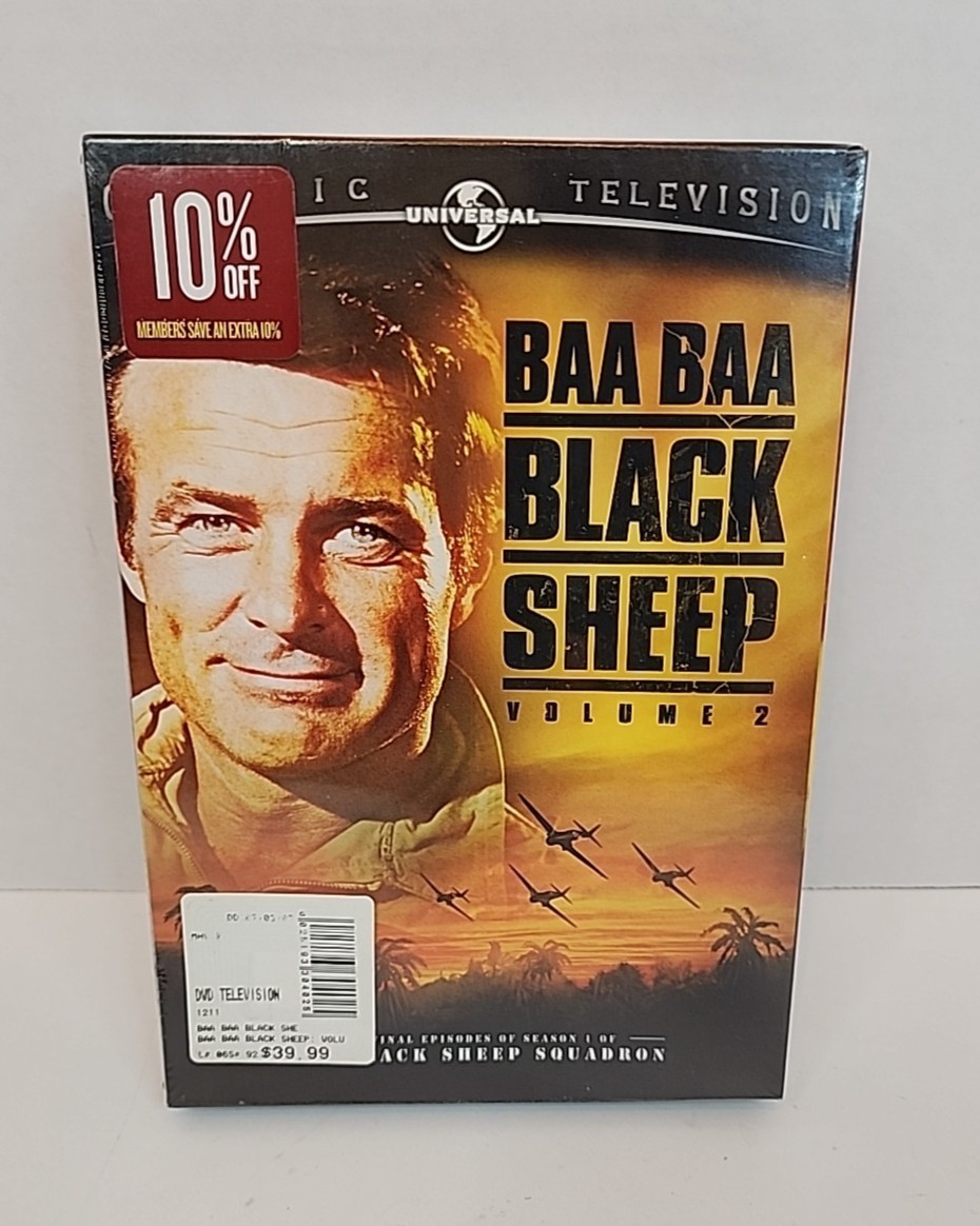 Baa Baa Black Sheep Volume 2 Universal Classic Television DVD Box Set New